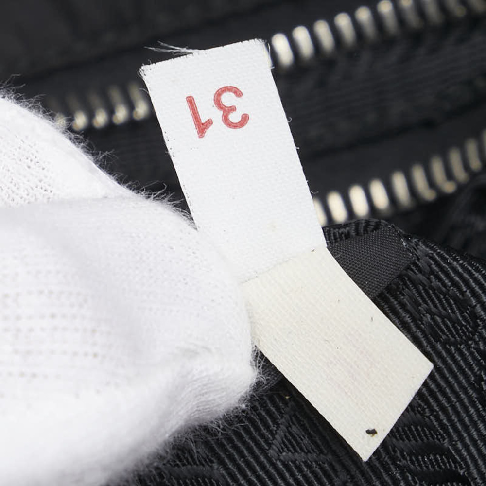 Prada Leather Nylon Triangular Skull Bag Shoulder… - image 8